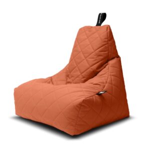 Outdoor Mighty Quilted Beanbag Orange