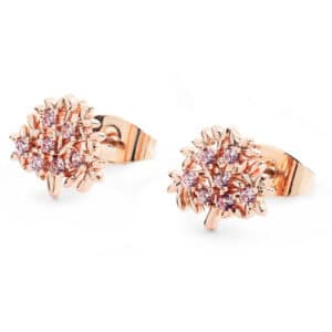 Tipperary Crystal - Tree of Life Earrings Rose Gold