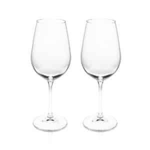 Tipperary Crystal Eternity Set of 2 Crystal Wine Glasses