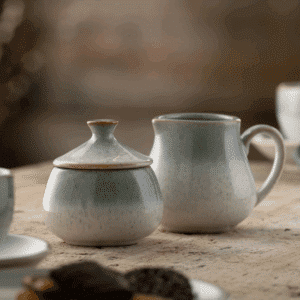 Belleek Living Tivoli Cream & Covered Sugar Set