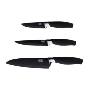 Taylor's Eye Witness - Brooklyn Chrome Three Piece Kitchen Knife Set