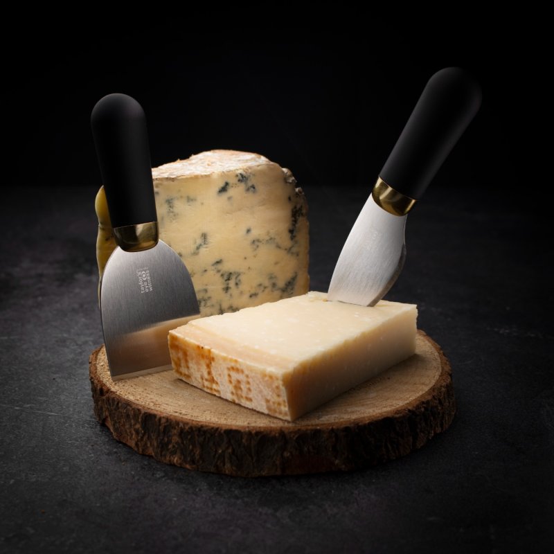 Taylor's Eye Witness - Brooklyn Brass Slate Cheese Board Set - Image 3