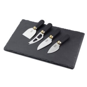 Taylor's Eye Witness - Brooklyn Brass Slate Cheese Board Set