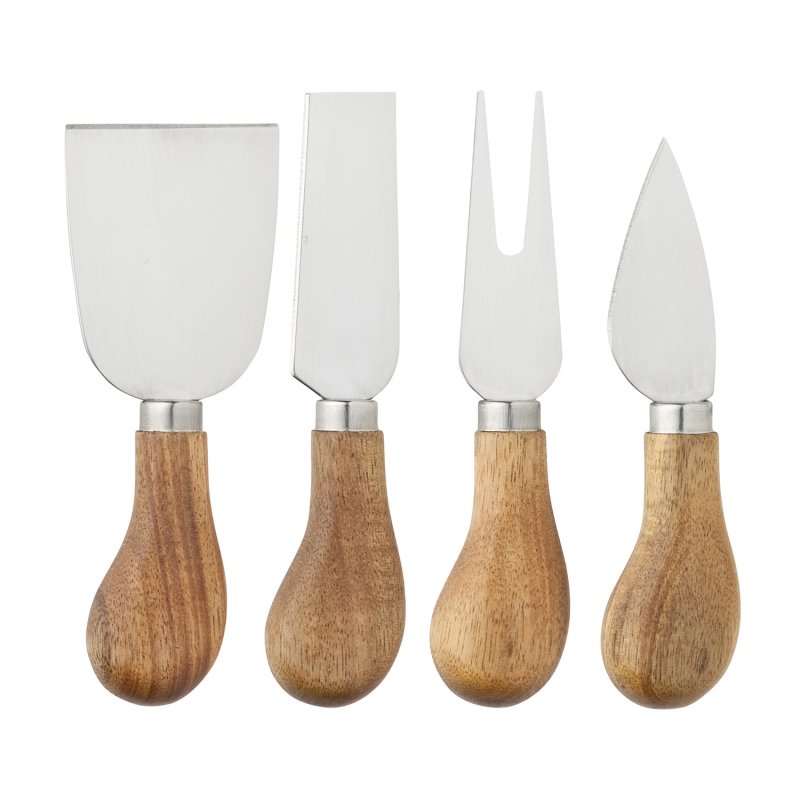 Taylor's Eye Witness - 4 Piece Acacia Cheese Knife Set & Acacia Wood Cheese Board Set - Image 7