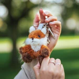 Wrendale 'Autumn' Fox Plush keyring