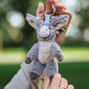 Wrendale 'Jack' Donkey Plush Keyring