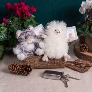 Wrendale 'Beryl' Sheep Plush Keyring