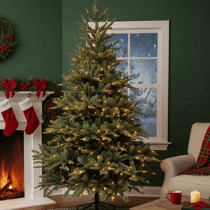 Gstaad 7ft Pre Lit Natural Forest Pine