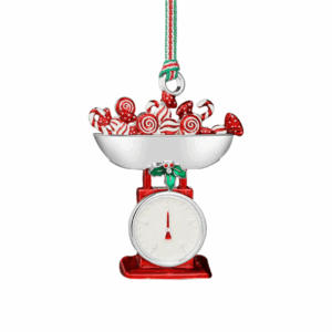 Newbridge Silverware Retro Weighing Scales Christmas Tree Decoration