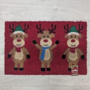 Door Mat - Christmas Reindeer