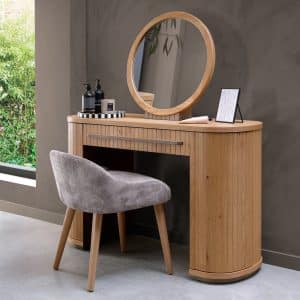 Vega Knotty Oak & Weathered Oak Dressing Table