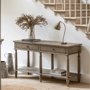 Rustique 2 Drawer Console Table
