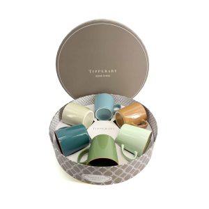 Tipperary Crystal - Artisan Set of 6 Mugs