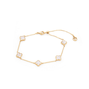 Tipperary Crystal - Le Fleur 5 Pearl Fleur Bracelet