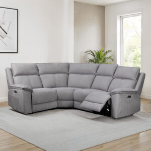 Blaine Corner Group Electric Recliner Greige