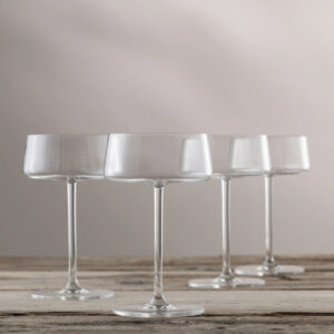 Galway Crystal Alto Cocktail/Martini Set of 4