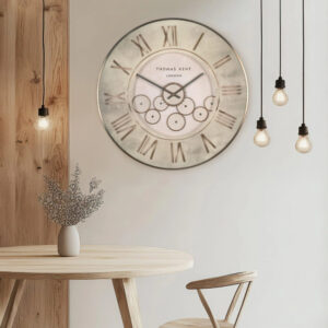 Thomas Kent Wall Clock Cog Stone