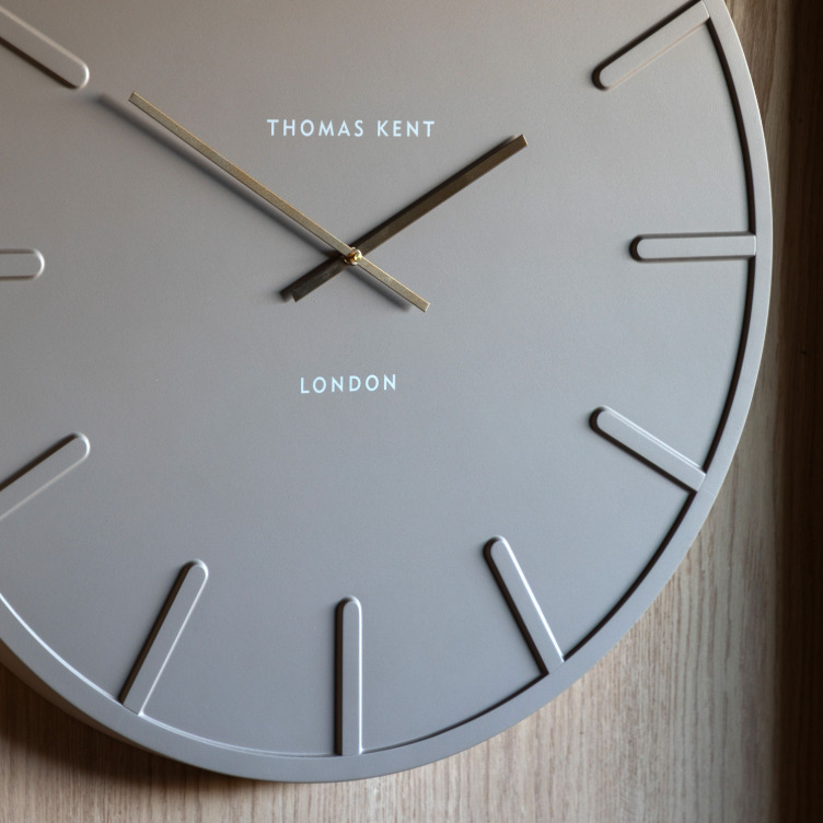 Larson Wall Clock Grey - Image 2