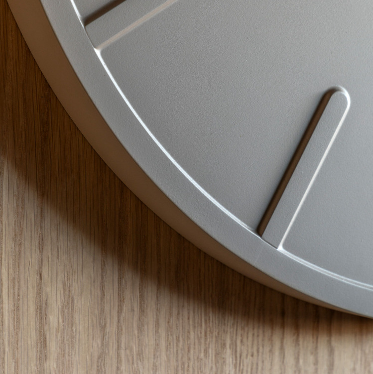 Larson Wall Clock Grey - Image 3