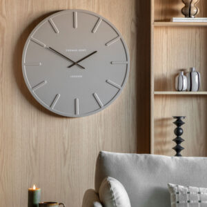 Larson Wall Clock Grey