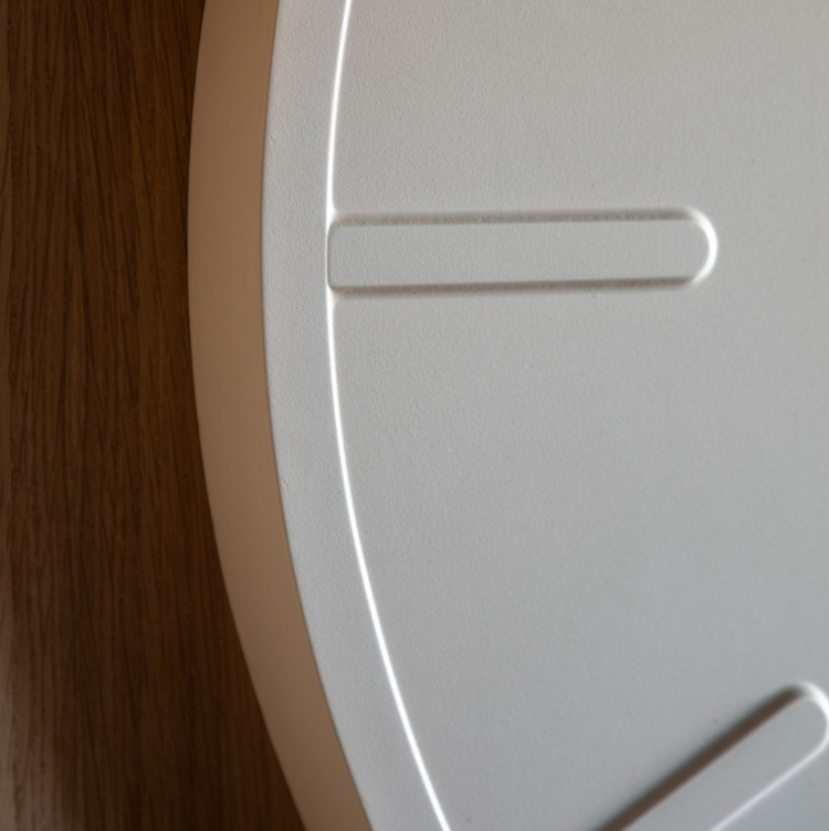 Larson Wall Clock Cream - Image 3